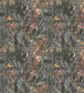 SUMATRA22 - Sumatra Wallpaper - Steel Grey - Arley House