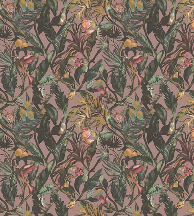SUMATRA7 - Sumatra Wallpaper - Blush - Arley House