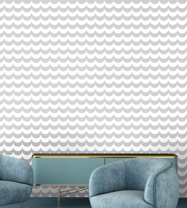 Scoop Room Wallpaper 2 - Gray
