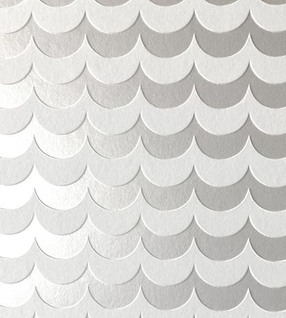 Scoop Lustre Wallpaper - Gray 