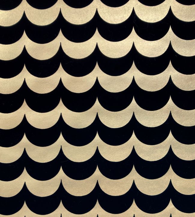 Scoop Lustre Wallpaper - Black