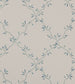 Leaf Trellis Wallpaper - Blue - Colefax & Fowler