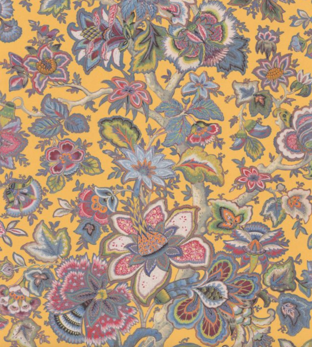 Provence Wallpaper - Yellow