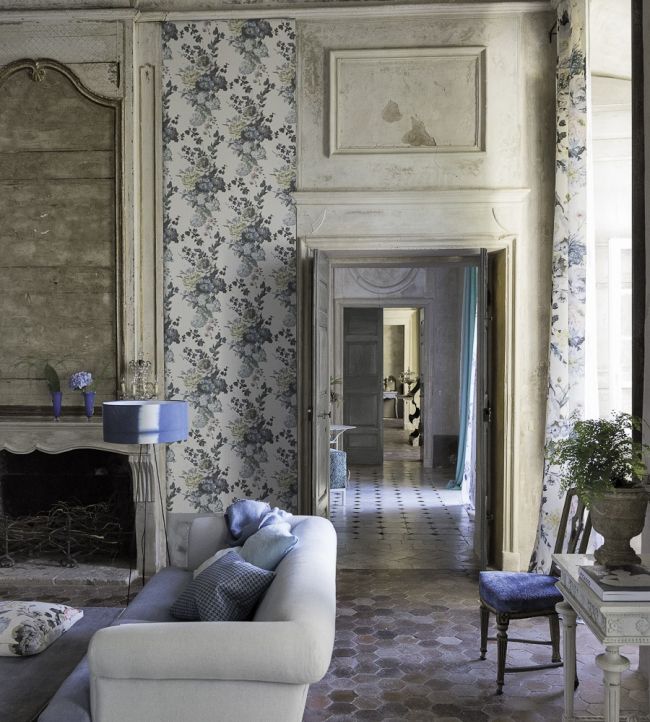 Seraphina Wallpaper - Delft - P610/01 - Designers Guild