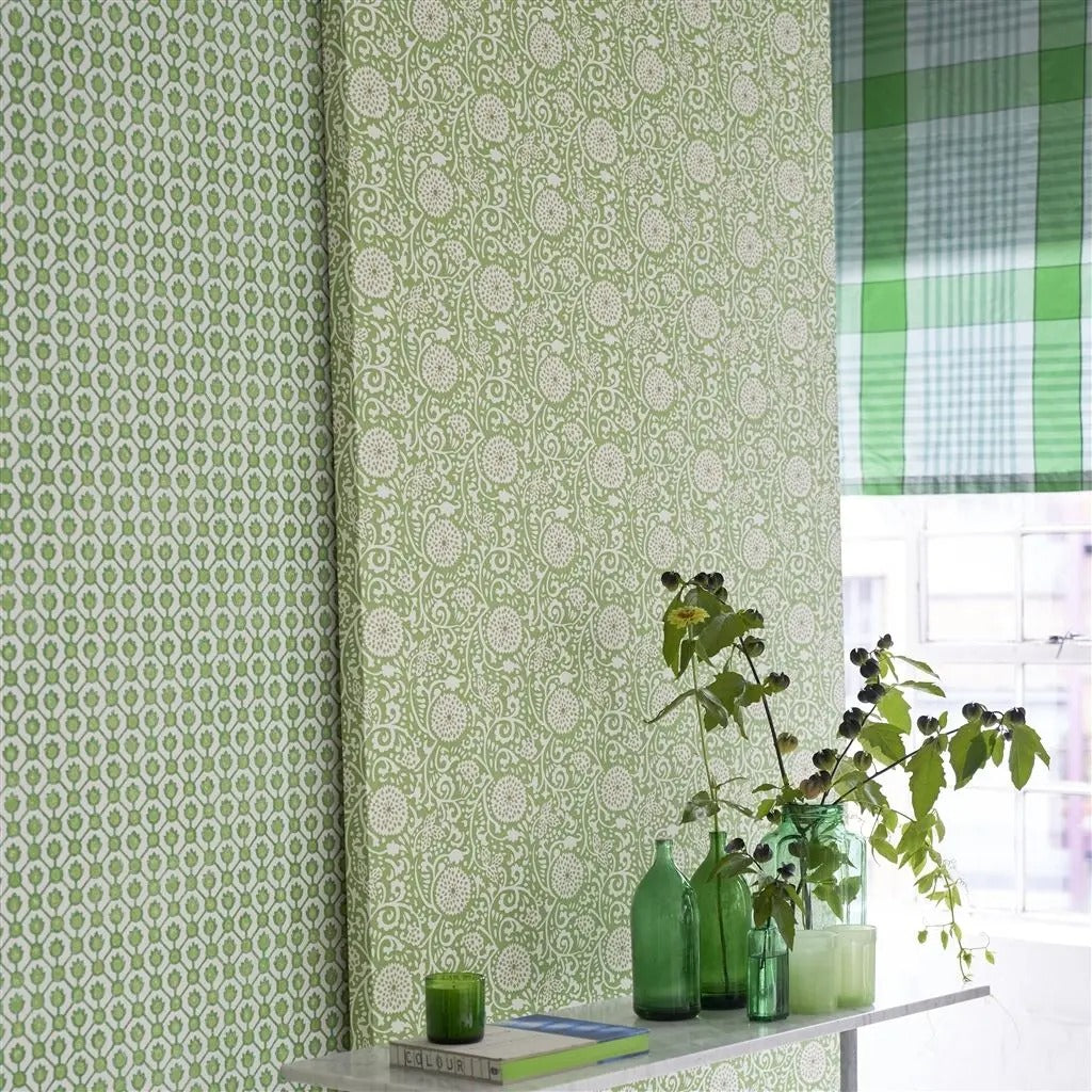 Shaqui Wallpaper - Emerald - PDG1147/06 - Designers Guild