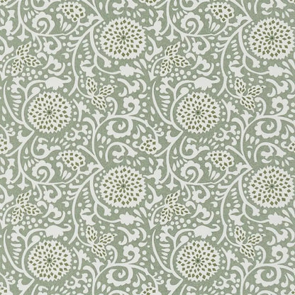 Shaqui Wallpaper - Vintage Green - PDG1147/05 - Designers Guild