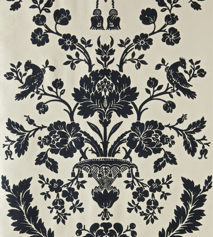 St Antoine Wallpaper - Off-Black - 910 - Farrow & Ball
