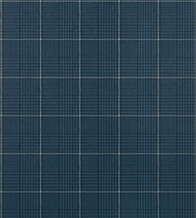 Grassmarket Check Wallpaper - Blue