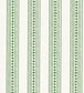 New Haven Stripe Wallpaper - Green 