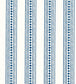 New Haven Stripe Wallpaper - Blue 
