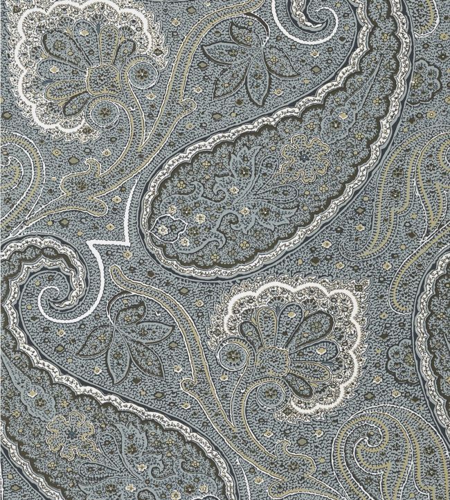 Sherrill Paisley Wallpaper - Gray 