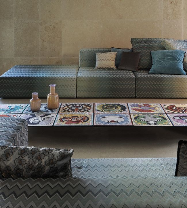 Taipei Room Fabric - Brown