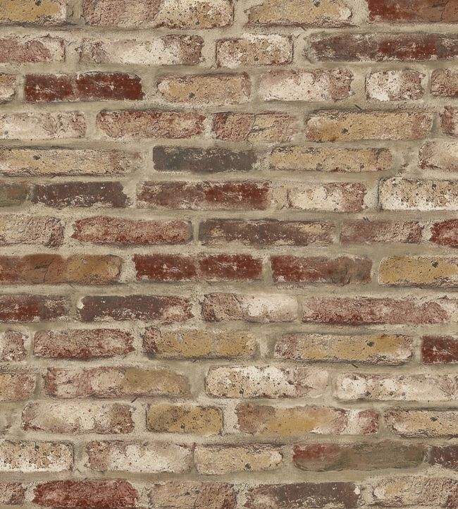 Brick Wallpaper - Sand