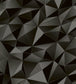 Geometric Drama Wallpaper - Gray