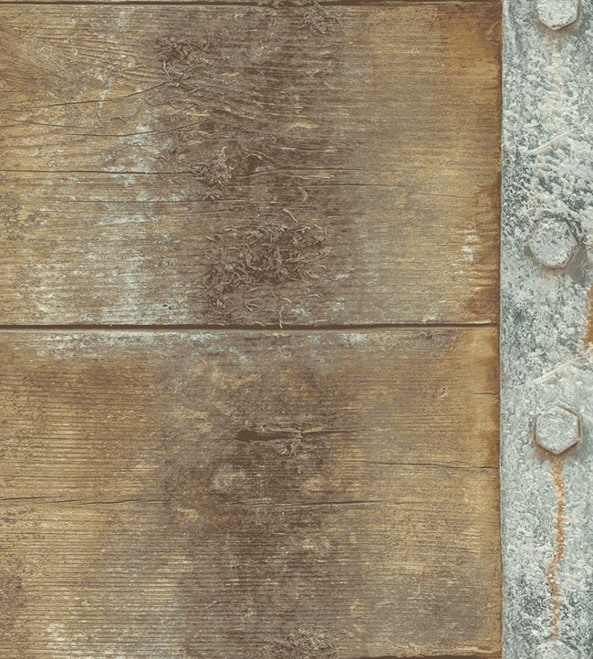 Industrial Rust Wallpaper - Sand