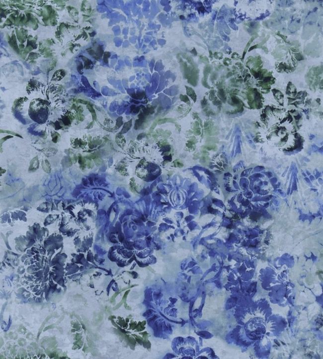Tarbana Wallpaper - Cobalt - PDG1126/07 - Designers Guild