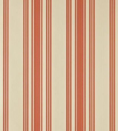 Tented Stripe Wallpaper - Copenhagen Roof - 1351 - Farrow & Ball