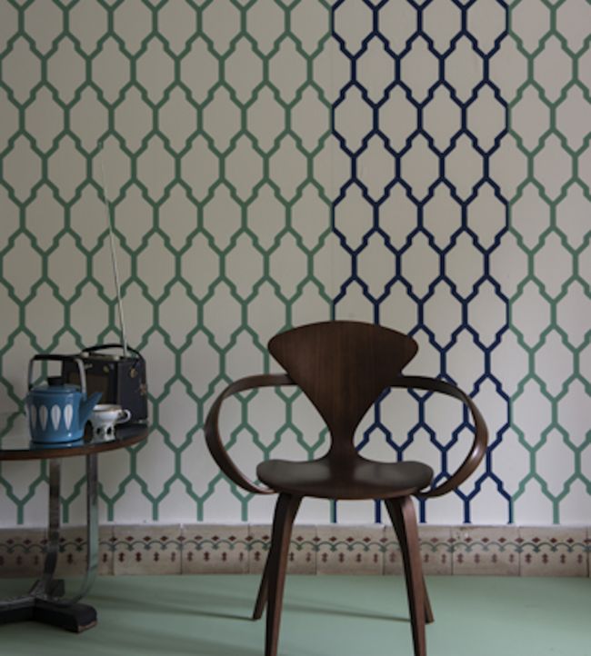 Tessella Wallpaper - Arsenic - 3603 - Farrow & Ball