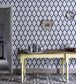 Tessella Wallpaper - Blue - 3604 - Farrow & Ball