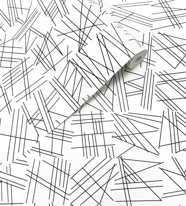 Tilt Room Wallpaper 2 - Gray