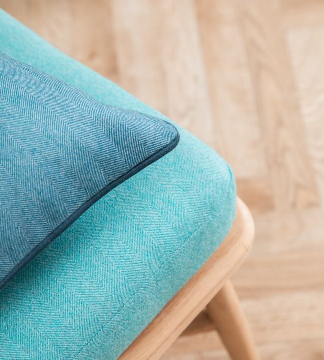 Aria One Room Fabric - Teal