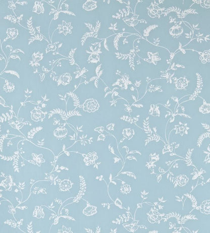 Uppark Wallpaper - Blue - 553 - Farrow & Ball