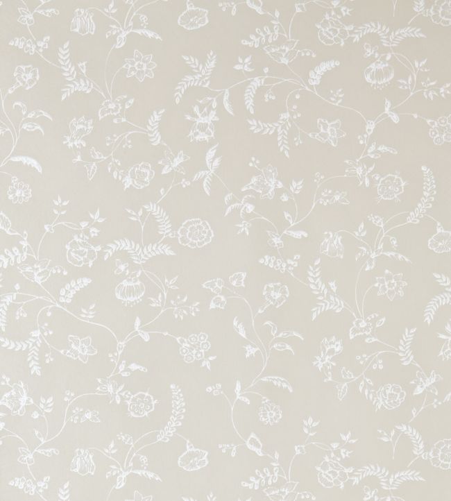 Uppark Wallpaper - Skimming Stone - 523 - Farrow & Ball