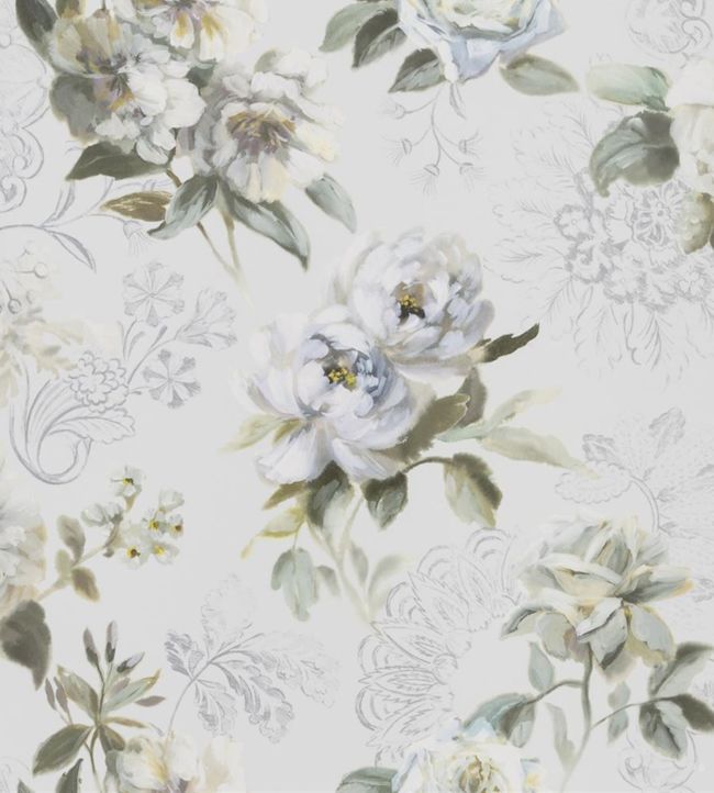 Victorine Wallpaper - Cloud - PDG1051/02 - Designers Guild