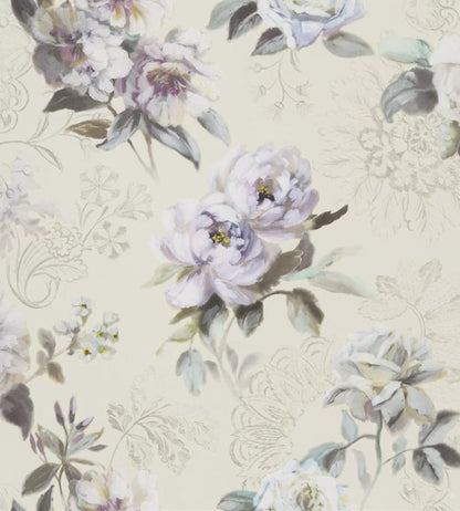 Victorine Wallpaper - Vanilla - PDG1051/01 - Designers Guild