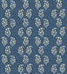 Paisley Wallpaper - Blue 