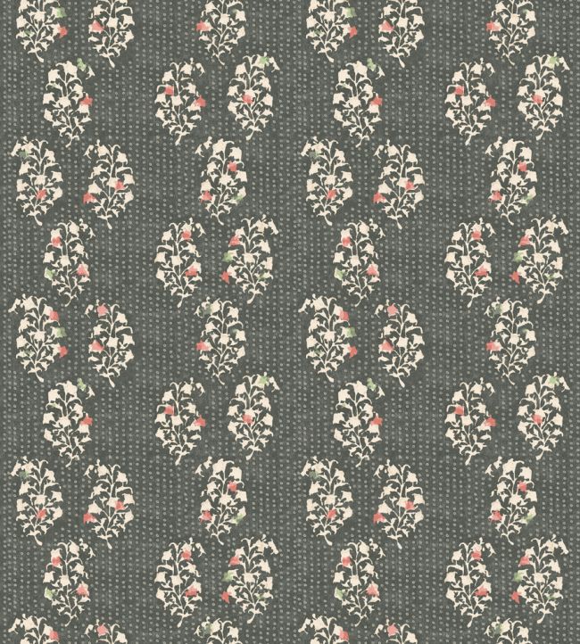 Paisley Wallpaper - Gray