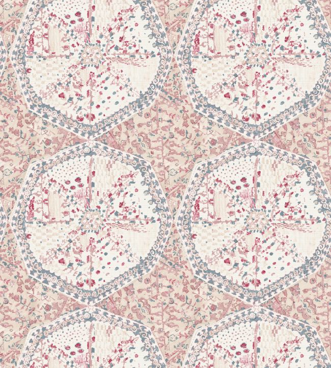 Suzette Wallpaper - Pink