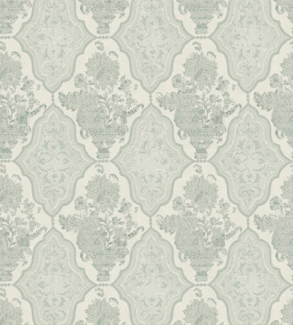 Cameo Vase Wallpaper - Green
