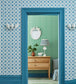 Lisboa Room Wallpaper - Blue