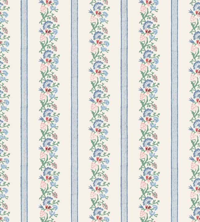 Trousseau Wallpaper - Blue 
