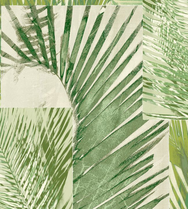 Palms Wallpaper - Green 