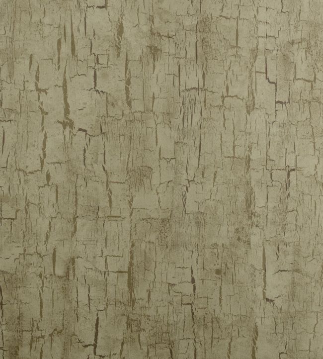Tree Bark Wallpaper - Green
