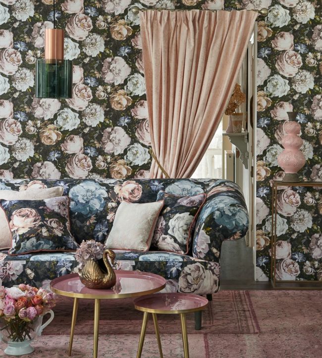 Floretta Room Wallpaper - Multicolor