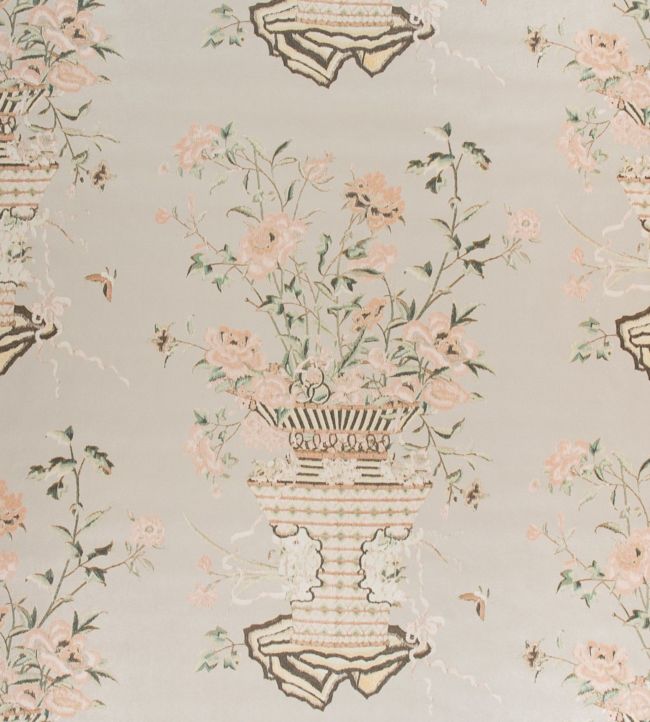 Broderique Wallpaper - Pink