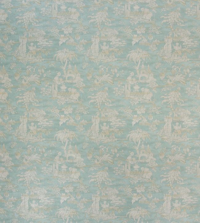 Ylang Wallpaper - Teal 
