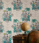 Emma J Shipley Lemur Room Wallpaper - Green