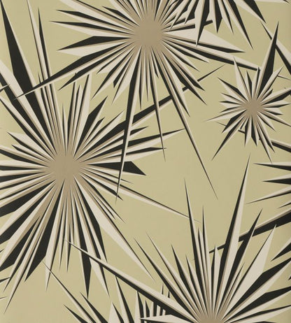 Golden Sunburst Wallpaper - Sand