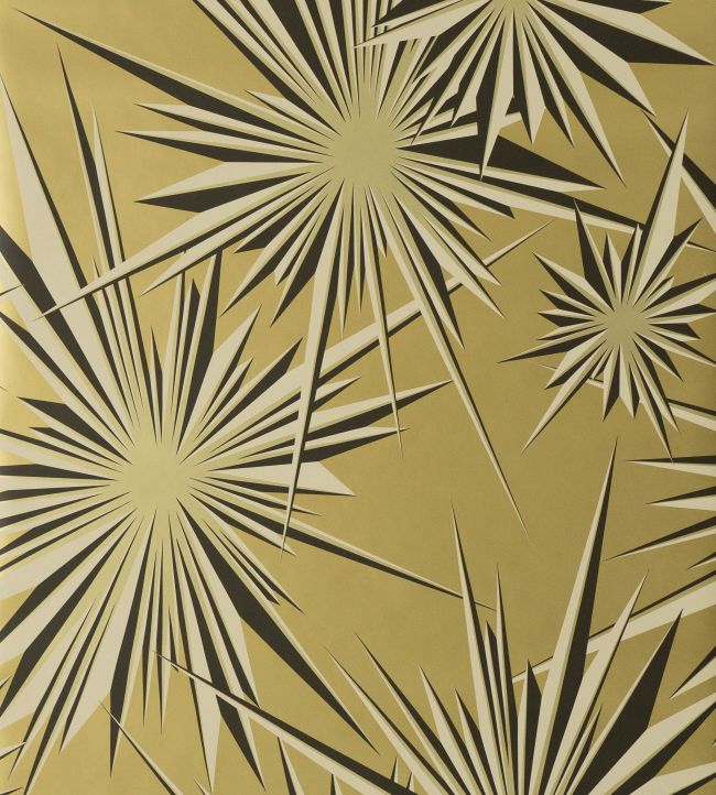 Golden Sunburst Wallpaper - Yellow