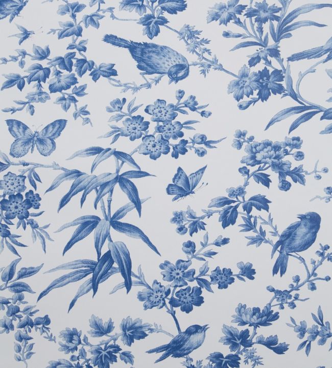 Amelia Wallpaper - Blue