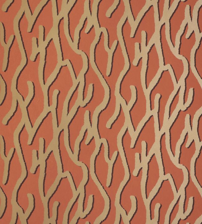 Pacific Coral Wallpaper - Red