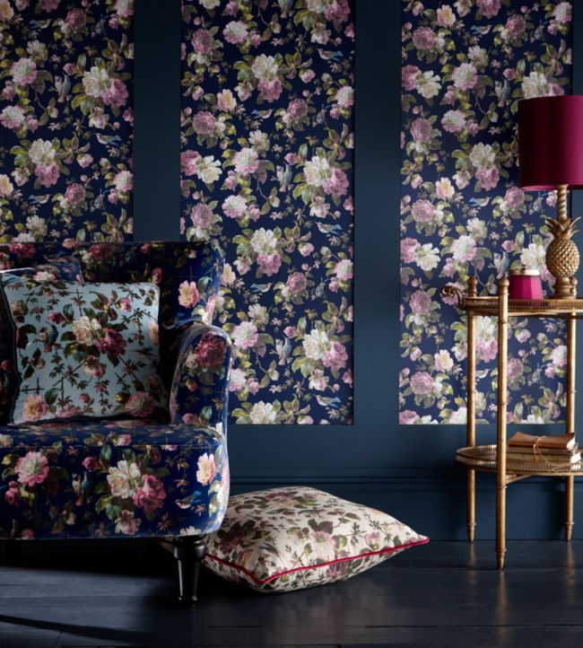 Renaissance Room Wallpaper - Purple