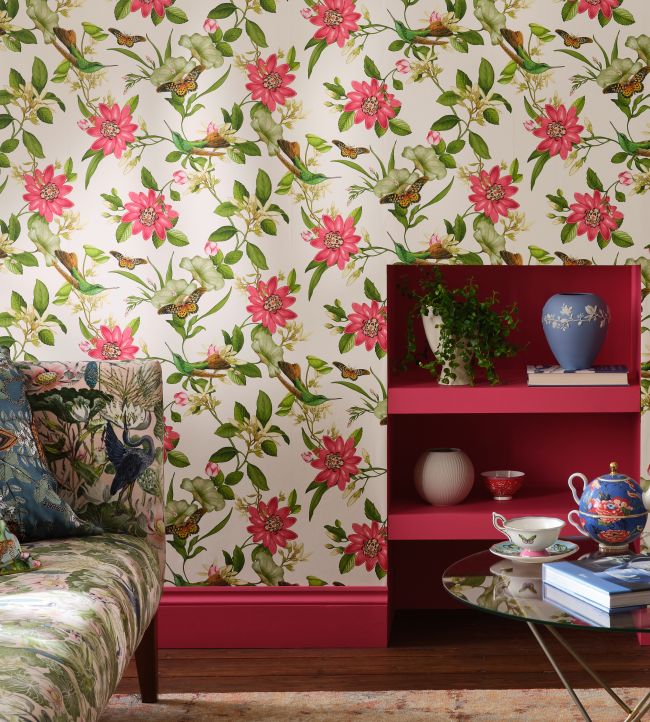 Pink Lotus Room Wallpaper 2 - Pink
