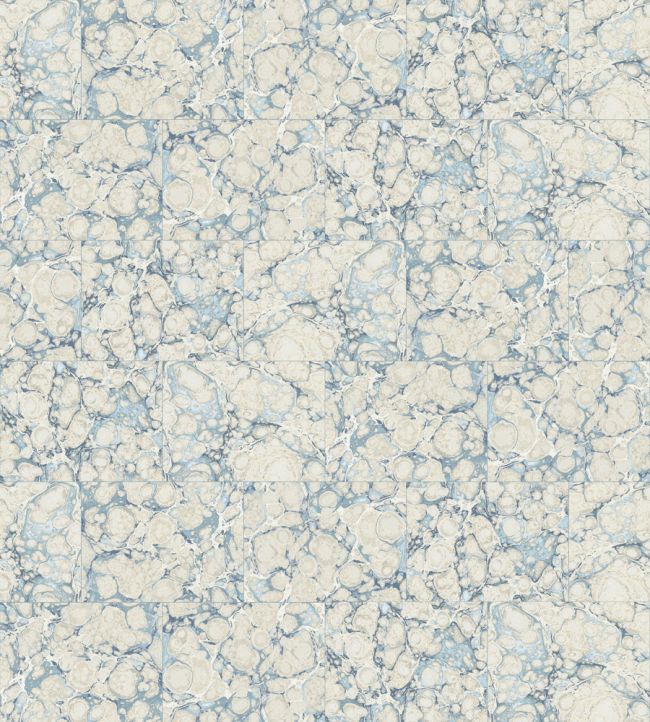 Elgin Wallpaper - Blue 