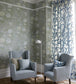 Nymphenburg Room Wallpaper - Gray