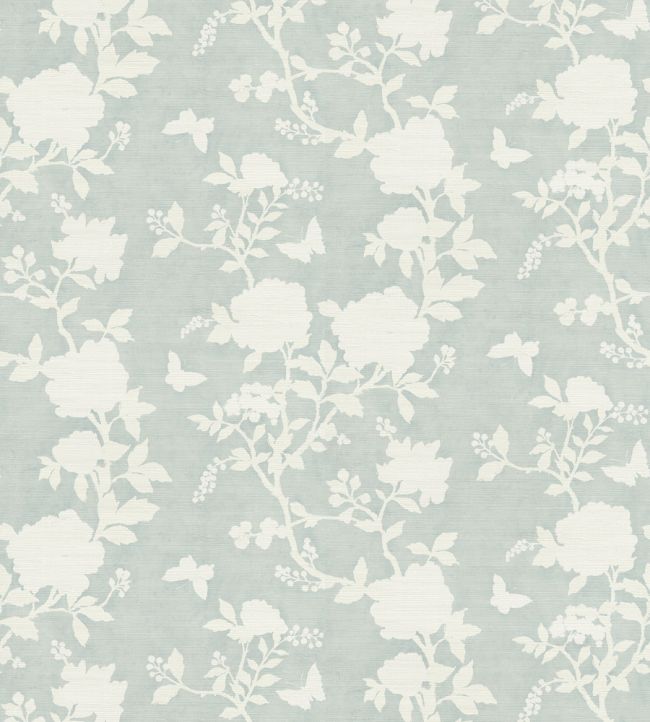 Pivoine Grasscloth Wallpaper - Gray 